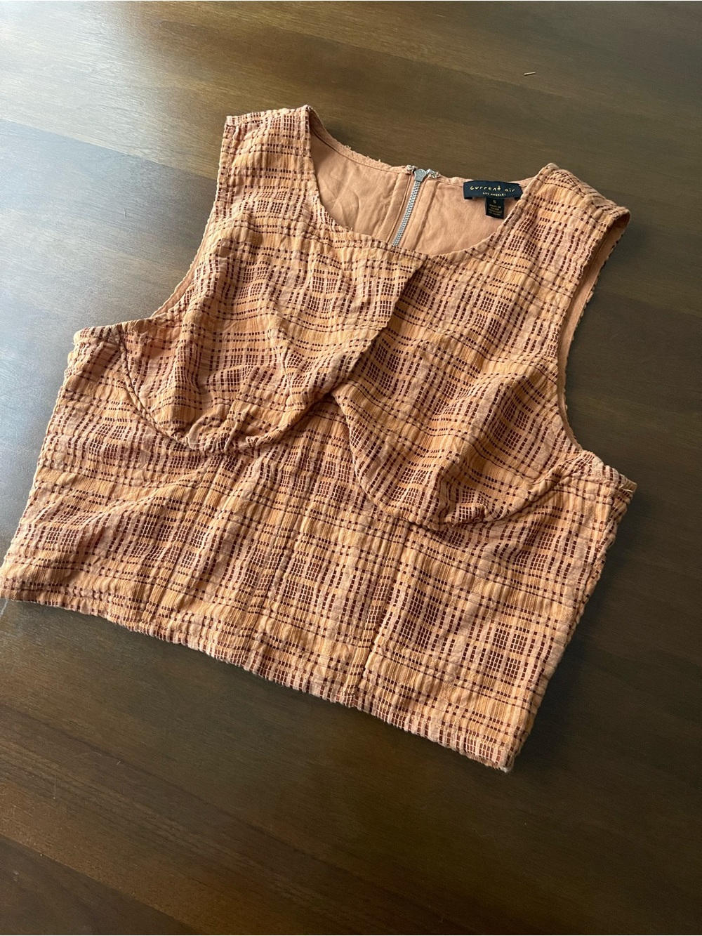 Current Air Sleeveless Cropped Top